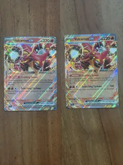 Volcanion EX Pokemon TCG Journey Together Card Set of 2 031/159 NM - Image 1