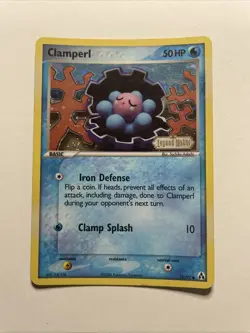 Pokemon TCG Card Legend Maker Clamperl 51/92 Reverse Holo Stamped - Image 1