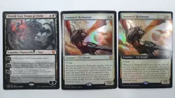 MTG (3CARDS SET) Tevesh Szat,Doom~ + Armored Skyhunter Foil & Borderless Foil - Image 1