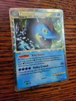 FERALIGATR Black Star Promo HGSS07 HOLO PRIME Pokemon Card 2010 MP - Image 2
