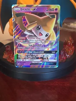 Pokemon Jirachi GX TCG Unified Minds Holo Ultra Rare Card 79/236 - Image 1