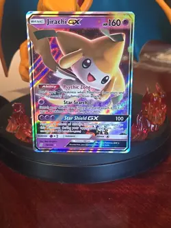 Pokemon Jirachi GX TCG Unified Minds Holo Ultra Rare Card 79/236 - Image 2
