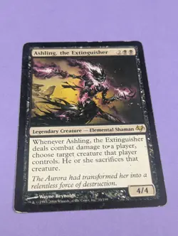 MTG Magic: Eventide: Ashling, the Extinguisher #33/180 Rare - MP - Image 1