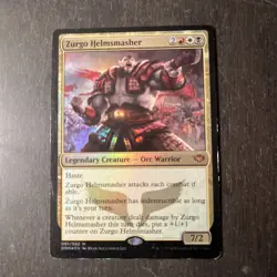 MTG STARTER COMMANDER DECK - Zurgo Helmsmasher - R/W/B - HP Commander - Image 1