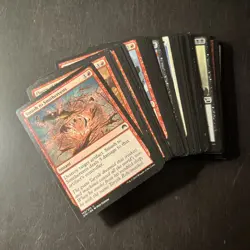 MTG STARTER COMMANDER DECK - Zurgo Helmsmasher - R/W/B - HP Commander - Image 2