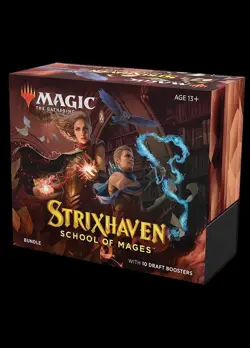 3x MTG Strixhaven School of Mages Bundle Fat Packs FACTORY SEALED Boxes - Image 1