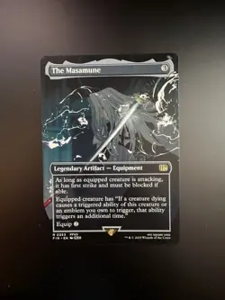 MTG Final Fantasy English The Masamune Borderless 0353 Non-Foil - Image 1