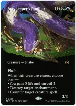 Fangkeeper's Familiar (Borderless) - 0357 - Tarkir Dragonstorm - NM/M - Image 1