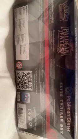 Paldean Fates Pokemon Center ETB (Factory Sealed & Brand New) w/ Plastic Case - Image 3