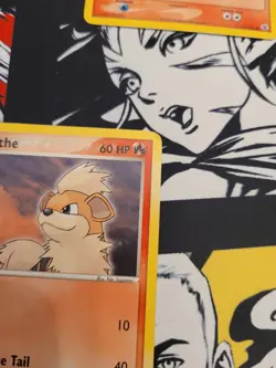 Growlithe 64/112 FireRed & LeafGreen Common Light Play Pokemon TCG Card - LP - Image 3