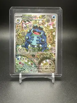 Pokemon Seismitoad 105/086 Sv: Black Bolt Holo NM 666 - Image 1