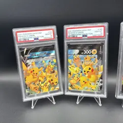 2021 Pokemon SWSH Celebrations Pikachu V Union Collection #139-141 PSA 10 Seq! - Image 2