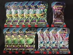 Pokemon TCG Twilight Masquerade Booster Pack Lot Of 15. New Sealed. - Image 1