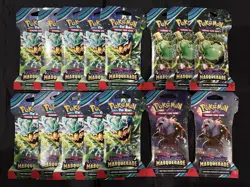 Pokemon TCG Twilight Masquerade Booster Pack Lot Of 15. New Sealed. - Image 1