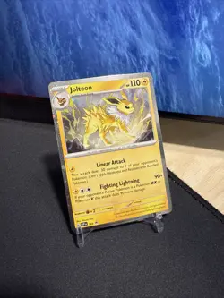 Jolteon SVP 169 Pokemon Cosmos Holo Prismatic Evolutions - NM - Image 1
