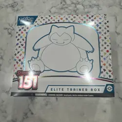 Pokemon TCG Scarlet & Violet 151 Elite Trainer Box - New/Factory Sealed - Image 1