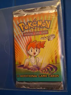 Wizards of The Coast Pokemon TCG 1999 Set Booster Misty Art - Image 1