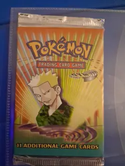 Pokemon Gym Heroes Surge Art Factory Sealed booster pack - Image 1