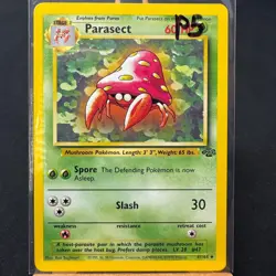 Parasect - 41/64 - Jungle Set - Unlimited - Uncommon - Pokemon - WOTC - Played - Image 3