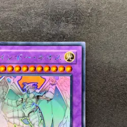 NM Rainbow Neos PTDN-JP044 Holographic Rare Ghost YuGiOh 1800 - Image 3