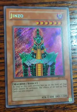 Yugioh: Jinzo - BPT-011 - Secret Rare - Unlimited - MP - Image 1