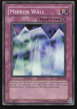 Yu-Gi-Oh TCG Pharaoh's Servant #PSV-016 Mirror Wall Super Rare - Image 1