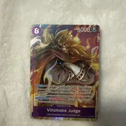 Vinsmoke Judge OP06-062 Alt Art SR Wings Of The Captain English One Piece Card - Image 5