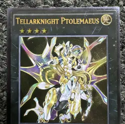 Tellarknight Ptolemaeus Ultimate Rare 1st Edition NM Yugioh Card CROS-EN050 - Image 2