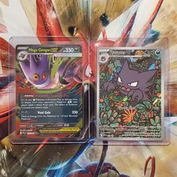 Haunter 027 Promo + Mega Gengar ex 056/094 - Pokemon Cards - Lot #845 - Image 1