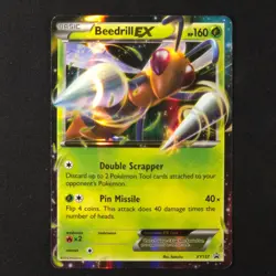 Beedrill EX XY157 - Black Star Promo - Pokemon Card - Image 1