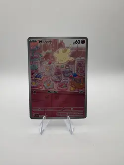 Milcery 152/142 Pokemon Card Stellar Crown Illustration Rare Psychic Type NM - Image 1