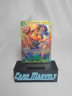 One Piece TCG OP13-118 Monkey D. Luffy SEC Card Game CCG English - Image 1