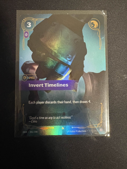 ~ Invert Timeline ~ Foil ~ Riftbound: Origins - Image 1