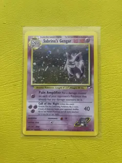 Pokemon TCG Sabrina's Gengar Holo Gym Challenge Card 14/132 Rare - Image 1