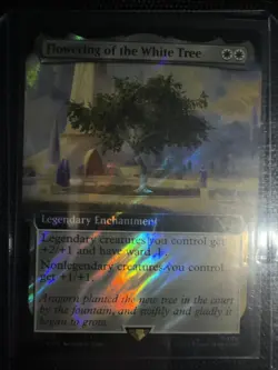 Flowering of the White Tree Magic The Gathering Card - Image 2