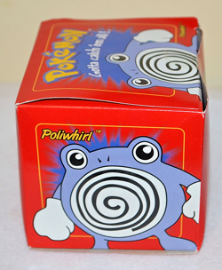 23K Gold Plated POLIWHIRL Trading Card 1995 Burger King Pokemon NIP Sealed - Image 2