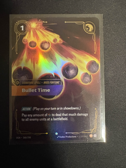~ Bullet Time ~ Foil ~ Riftbound: Origins - Image 1