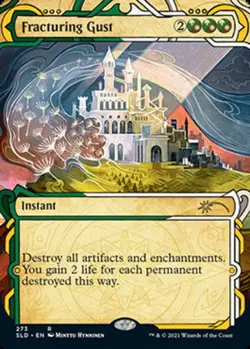 [1x] Fracturing Gust - Foil - Near Mint, English - Secret Lair MTG Magic - Image 1