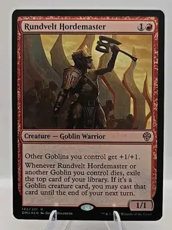 Rundvelt Hordemaster MTG Dominaria United Foil - Image 1