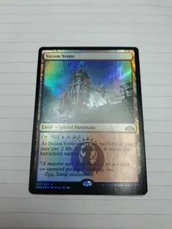 Foil Steam Vents (GRN) Rare LP Magic MTG - Single - Image 1