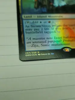 Foil Steam Vents (GRN) Rare LP Magic MTG - Single - Image 3