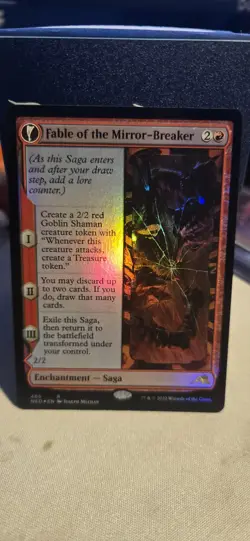 Fable of the Mirror-Breaker Kamigawa: Neon Dynasty Foil - Image 1