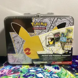 Pokemon TCG Celebrations 25th Anniversary Treasure Chest Brand New - Image 1