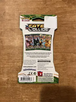 Pokemon TCG Fates Collide Sleeved Booster Pack XY New Sealed - Image 2