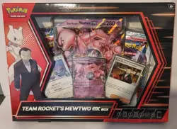 Pokemon TCG Scarlet & Violet Destined Rivals Mewtwo Ex Box New - Image 1
