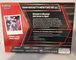 Pokemon TCG Scarlet & Violet Destined Rivals Mewtwo Ex Box New - Image 2