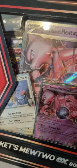 Pokemon TCG Scarlet & Violet Destined Rivals Mewtwo Ex Box New - Image 5