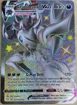 Pokemon TCG - Grimmsnarl VMAX (Shiny) - SV117/SV122 Ultra Rare Shining Fates NM - Image 1