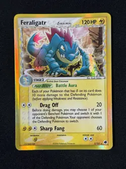 2006 Pokemon TCG Feraligatr 2/101 Delta Species Dragon Frontiers Holo NM - Image 1