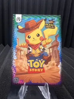 Toy Story (Pikachu) #128 - Wave Holo - Electric Pikachu Cosplay - Pokemon - Image 1